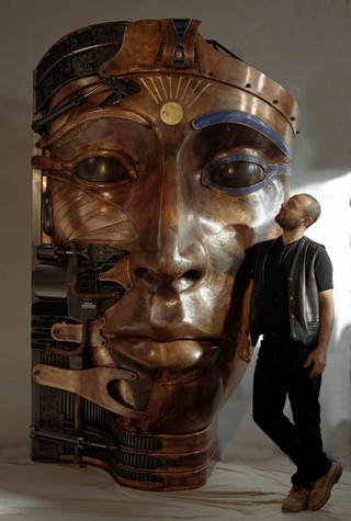 Illustration for article titled Pierre Matter's Steampunk Sculptures Belong in Batman's Art Gallery
